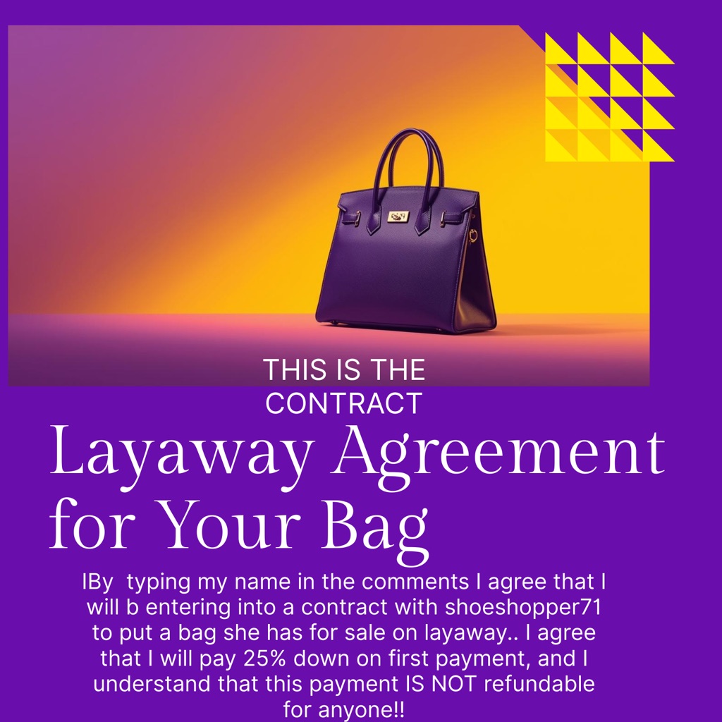 Lay Away Agreement Contract Lay Away Agreement Contract